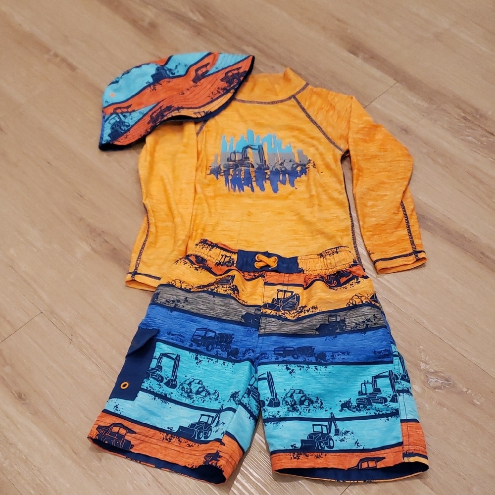 3 pcs Swim set Sz 6